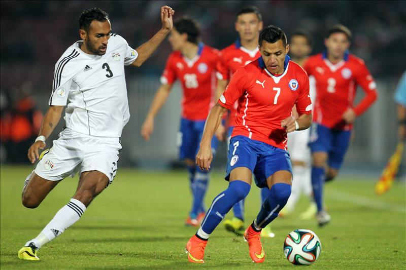 الکسیس سانچز|شیلی 3-2 مصر