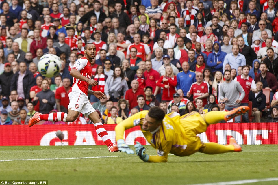 تئو ولكات|آرسنال 4 - 1 وست برومویچ / لیگ جزیره