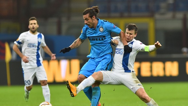 پابلو اوسوالدو|اینترمیلان 2 - 1 دنیپرو دنیپروپتروفسک / لیگ اروپا