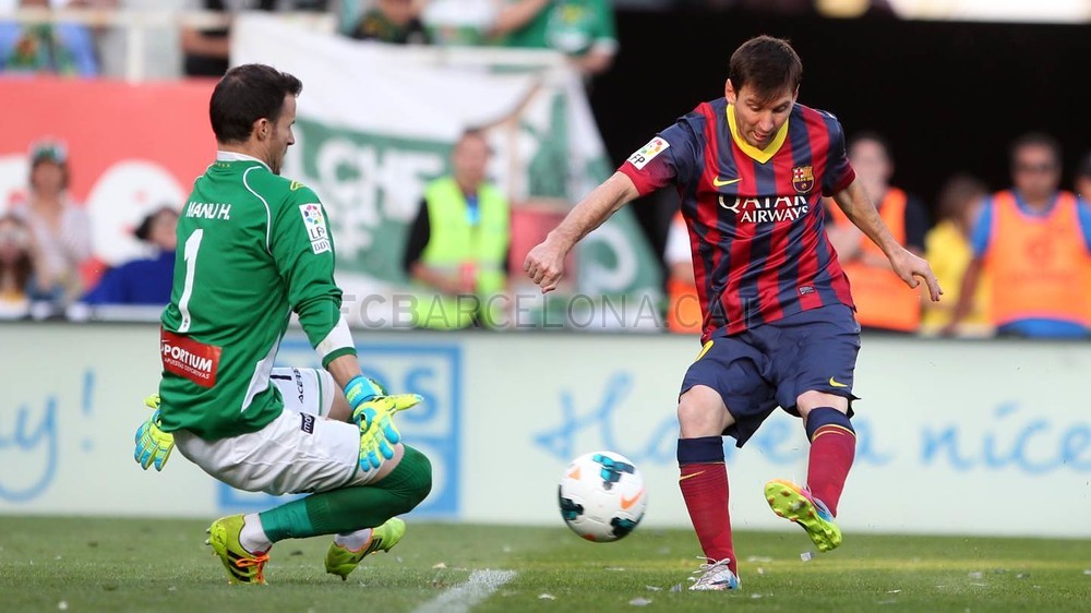 لیونل مسی|الچه 0-0 بارسلونا