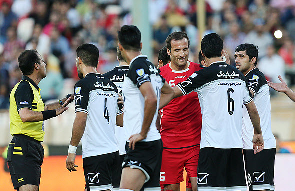 محسن بنگر|پرسپولیس تهران 1 - 2 سایپا تهران / لیگ برتر ایران