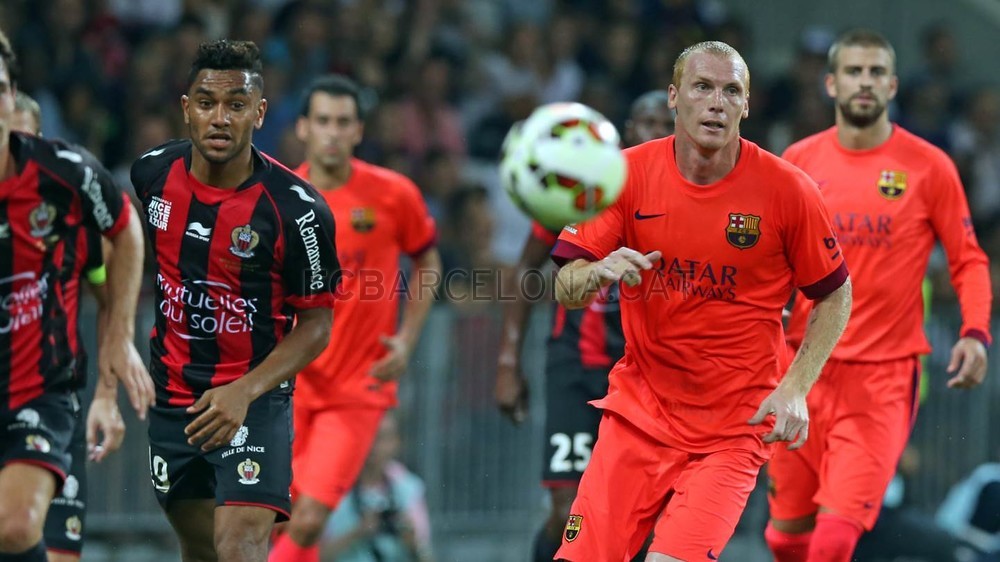 جرمی متیو|بارسلونا 1-1 نیس / دیدار دوستانه