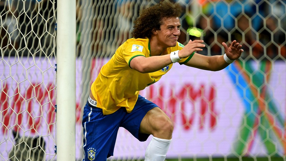 دیوید لوئیز|عکس العمل  دیوید لوئیز در دیدار مقابل تیم ملی کرواسی .