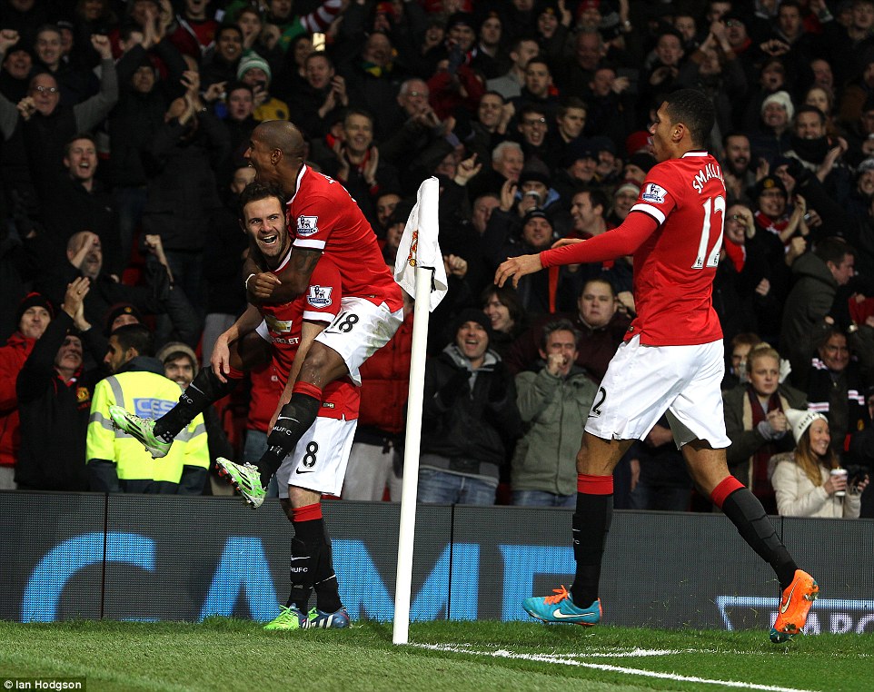 خوان ماتا|منچستر یونایتد 2 - 1 استوک سیتی /  لیگ جزیره