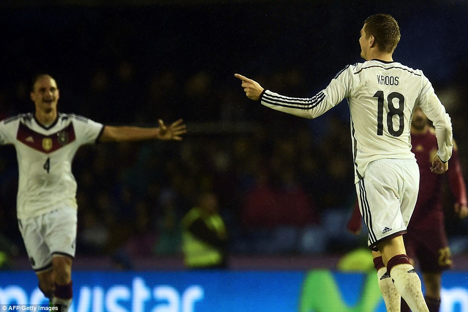 تونی کروس|اسپانیا 0 - 1 آلمان / دیدار دوستانه