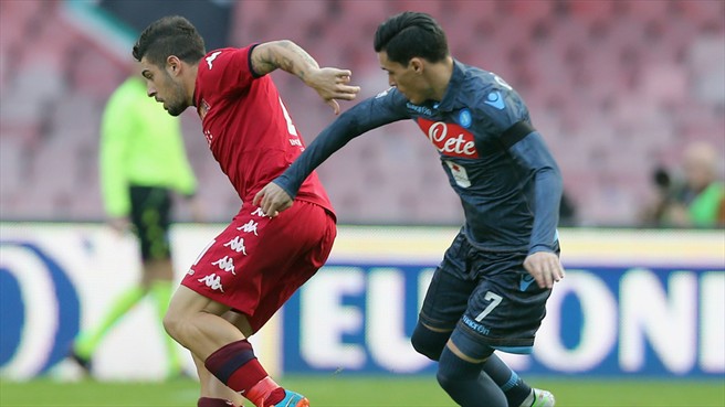 خوزه ماریا کایخون|ناپولی 3 - 3 کالیاری / سری آ