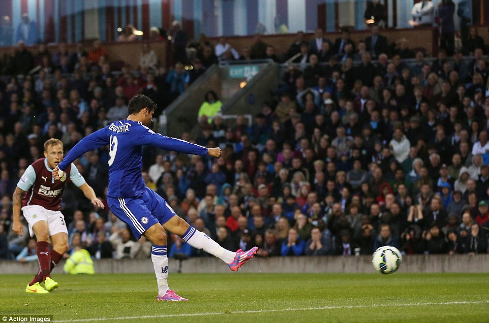 دیگو کاستا|برنلی 1-3 چلسی / لیگ جزیره