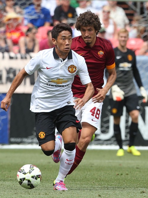 شينجی کاواگا|منچستریونایتد 3-2 آس رم / جام گینس