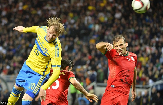 سید جلال حسینی|سوئد 3 - 1 ایران / دیدار دوستانه