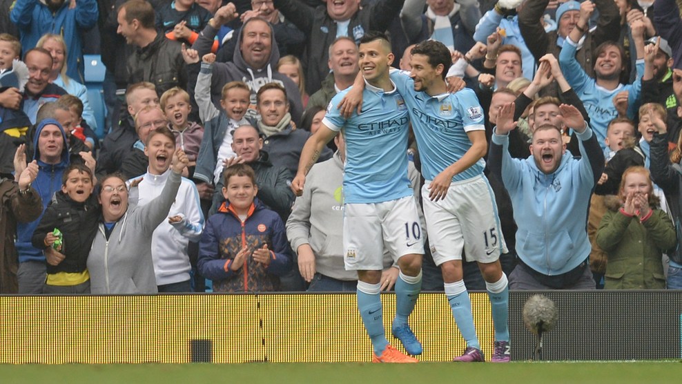 سرخیو آگوئرو|منچستر سیتی 6 - 1 نیوکاسل / لیگ جزیره