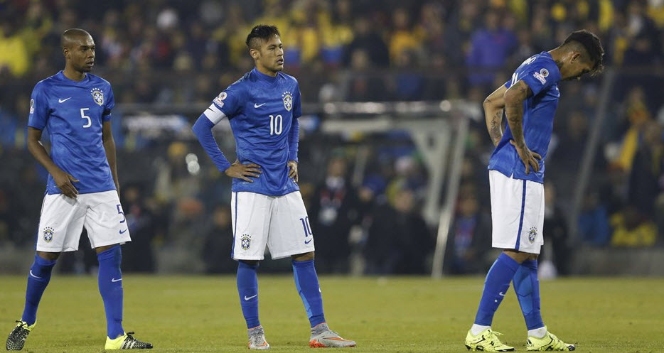 نیمار|برزیل 0 - 1 کلمبیا / کوپا آمریکا  2015