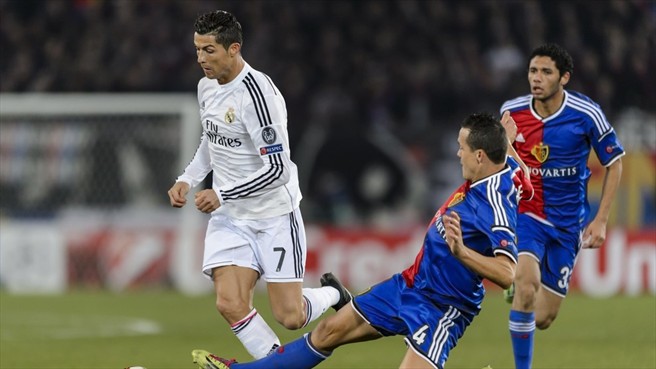 کریستیانو رونالدو|بازل 0 - 1 رئال مادرید / لیگ قهرمانان