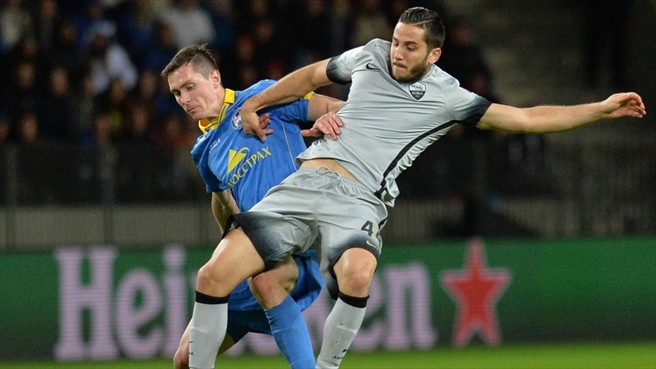 کونستانتینوس مانولاس|بیت بوریسوف 3 - 2 رم / لیگ قهرمانان