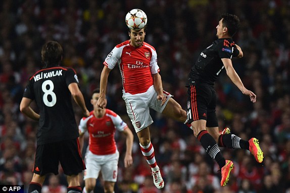 متیو فلامینی|آرسنال 1-0 بشیکتاش /  پلی آف لیگ قهرمانان اروپا