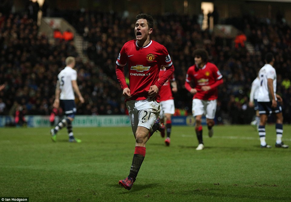 آندر هررا|پرستون نورث اِند 1 - 3 منچستر یونایتد / جام حذفی