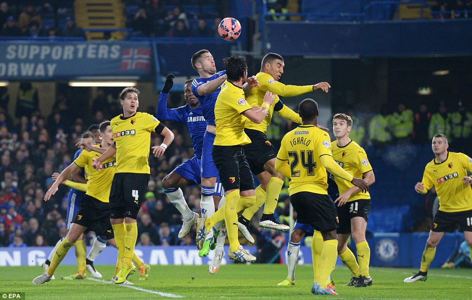 گری کی هیل|چلسی 3 - 0 واتفورد / لیگ جزیره