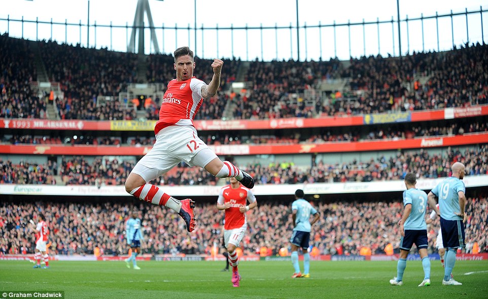 اليوير ژیرود|آرسنال 3 - 0 وستهام / لیگ جزیره