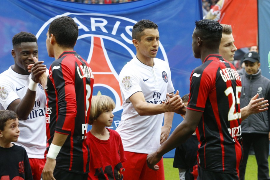 ابتدای بازی|نیس 1 - 3 پاریس سن ژرمن / لوشامپیونه