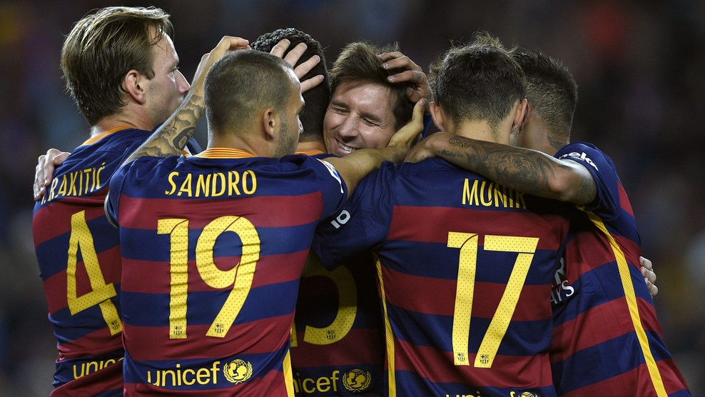 لیونل مسی|بارسلونا 4 - 1 لوانته / لالیگا / گزراش تصویری