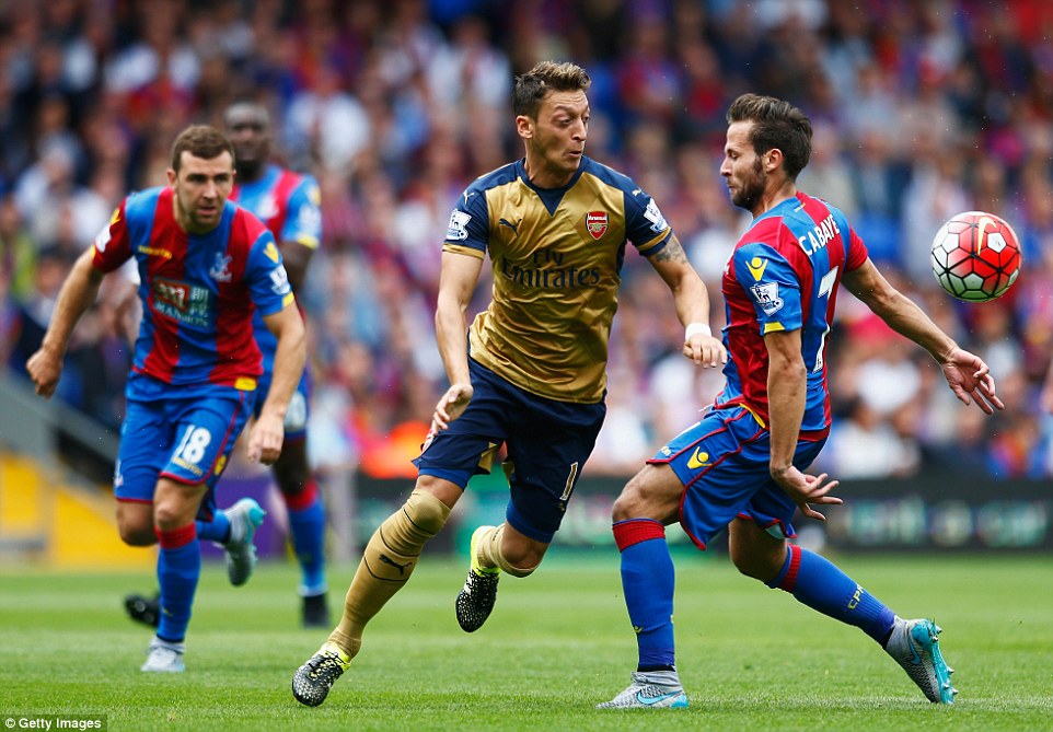 مسوت اوزیل - یوهان کابای|کریستال پالاس 1 - 2 آرسنال / لیگ جزیره