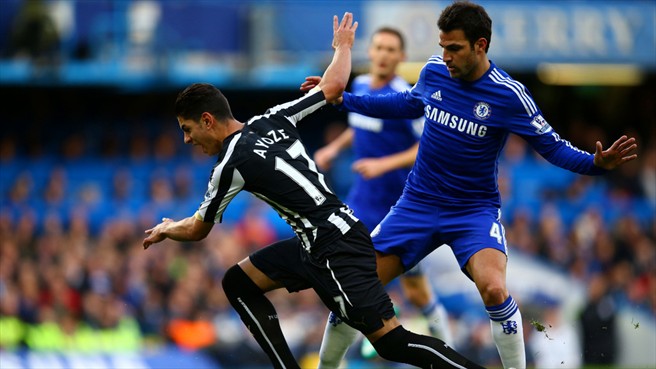 سسک فابرگاس|چلسی 2 - 0 نیوکاسل / لیگ جزیره