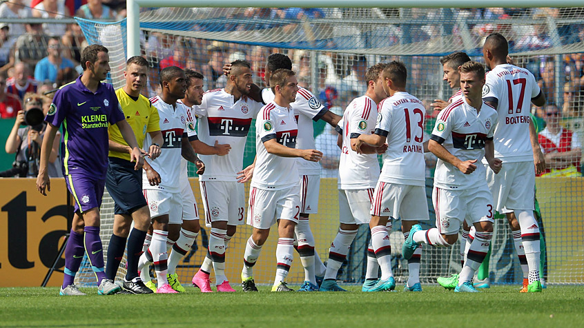 آرتور ویدال|ناتینگِن 1 - 3 بایرن مونیخ / جام حذفی آلمان