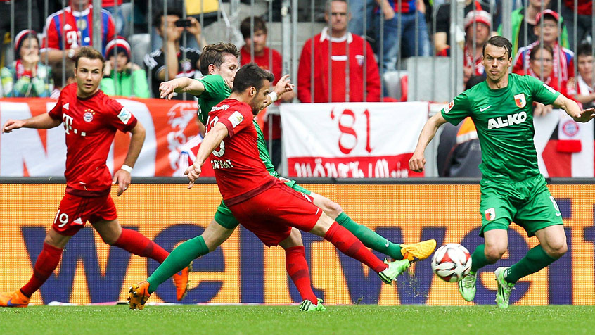 خوآن برنات|بایرن مونیخ 0 - 1 اوگزبورگ / بوندسلیگا