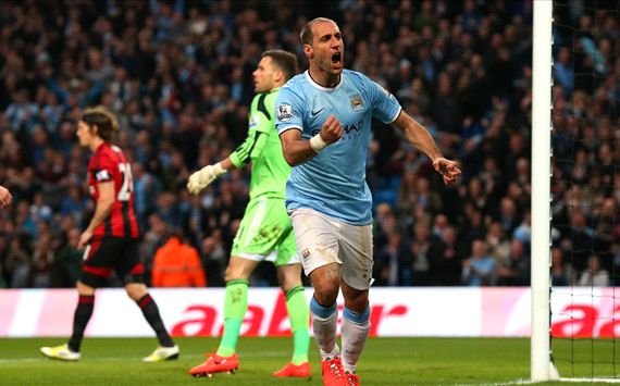 وینسنت کمپانی|گلزنی مدافع پیشتاخته من سیتی و فرصت طلبی او کمک کرد گل اول تیمش را به ثمر برساند