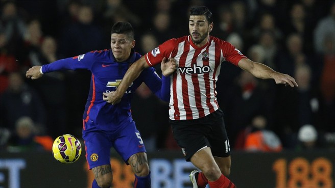 مارکوس روخو|ساوتهمپتون 1 - 2 منچستر یونایتد / لیگ جزیره