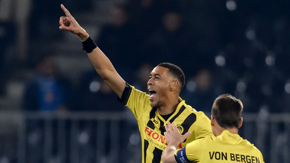 گیوم هورائو|یانگ بویز 2 - 0 ناپولی / لیگ اروپا