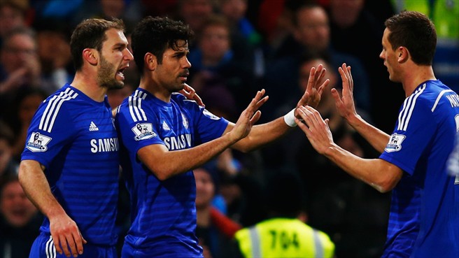 دیگو کاستا|چلسی 2 - 0 هال سیتی / لیگ جزیره