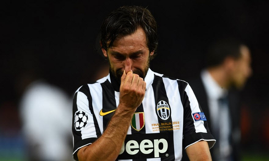 آندره آ پیرلو|یوونتوس 1 - 3 بارسلونا / فینال لیگ قهرمانان