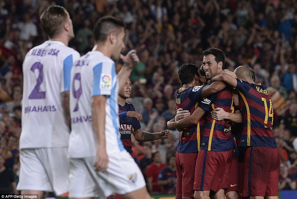 توماس ورمائلن|بارسلونا 1 - 0 مالاگا / لالیگا