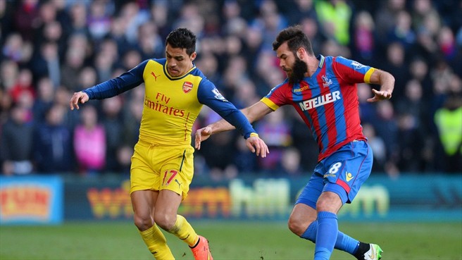 الکسیس سانچز|کریستال پالاس 1 - 2 آرسنال / لیگ جزیره