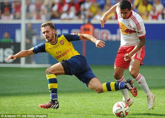 تيم كاهيل - آرون رمزی|آرسنال 0-1 نیویورک ردبول/ دیدار دوستانه