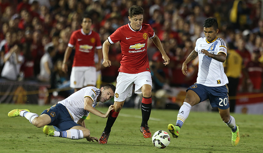 منچستر یونایتد|منچستر یونایتد 7-0 لس آنجلس گلکسی / دیدار تدارکاتی