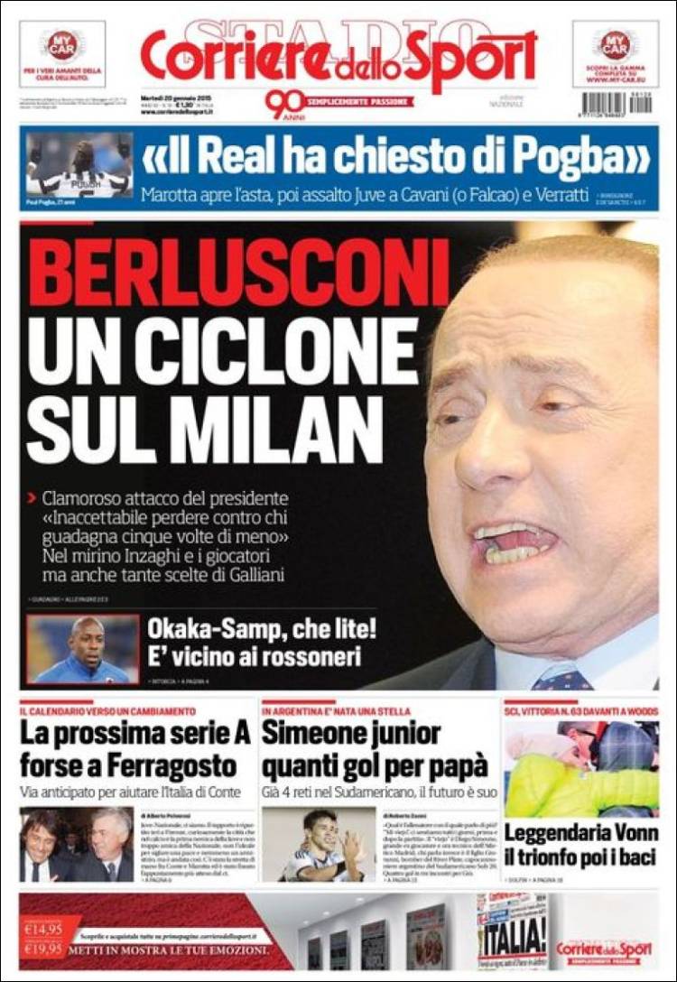 کوریه‌ره دلو اسپورت