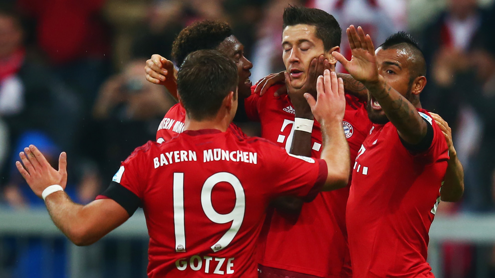 رابرت لواندوفسکی|بایرن مونیخ 5 - 1 وولفسبورگ / بوندسلیگا