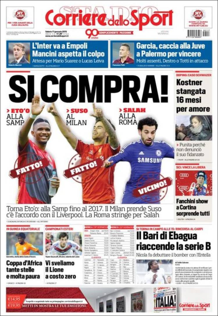 کوریه‌ره دلو اسپورت