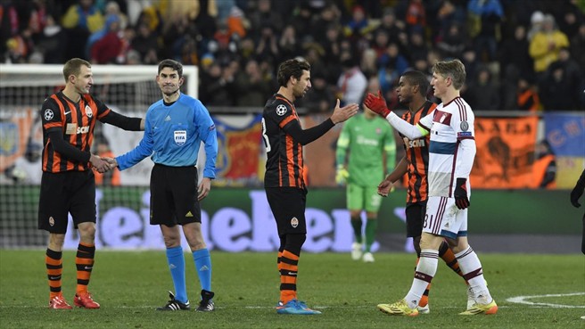 شواینشتایگر - داريو سرنا|شاختار دونتسك 0 - 0 بایرن مونیخ / لیگ قهرمانان