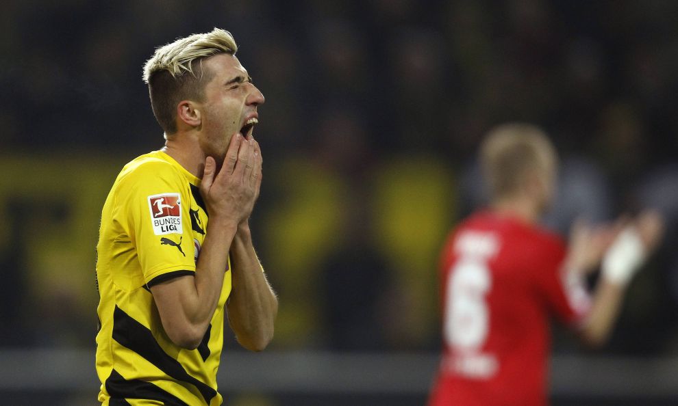 عکس العمل بازیکن دورتموند|بوروسيا دورتموند 0 - 0 کلن / بوندسلیگا