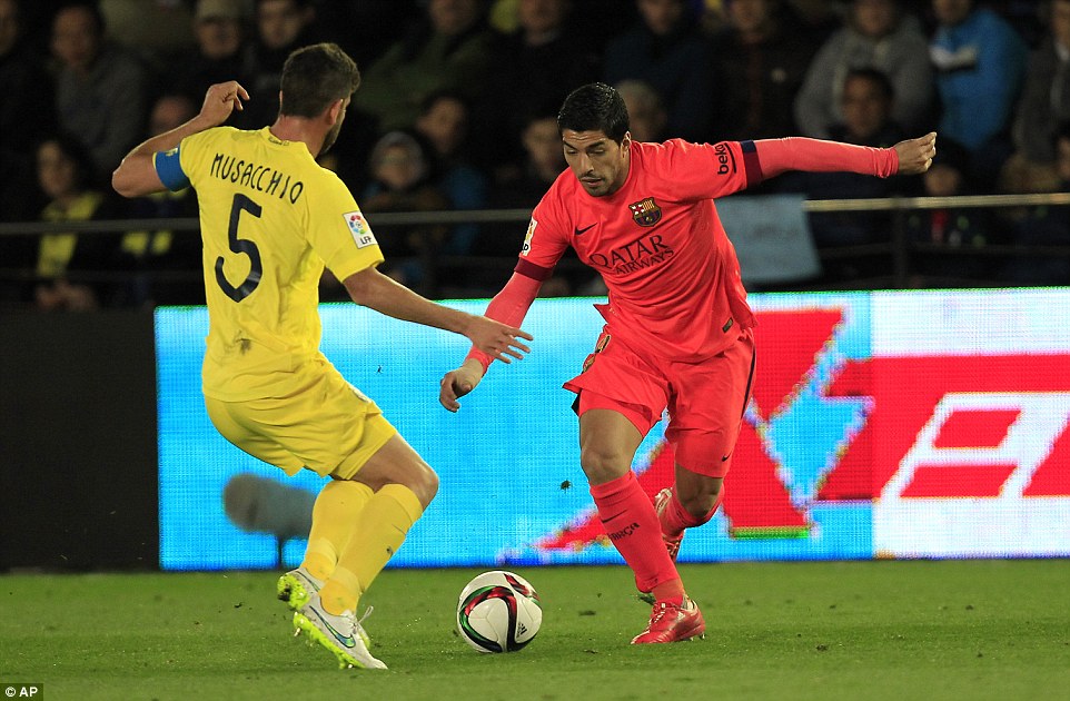 لوئیس سوارز|ویارئال 1 - 3 بارسلونا / جام حذفی