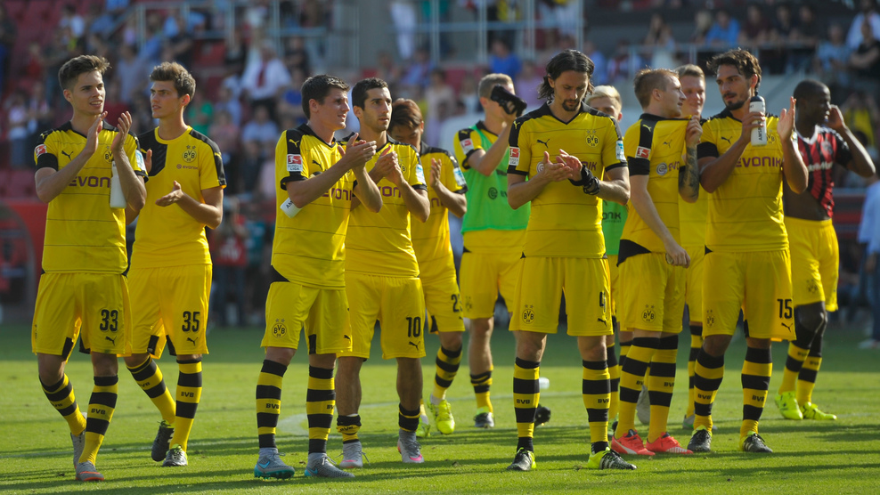 شادی بازیکنان دورتموند|اینگولشتاد 0 - 4 بوروسيا دورتموند / بوندسلیگا