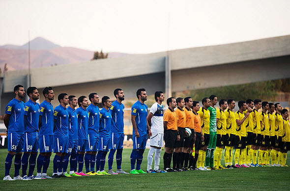 بازیکنان استقلال|استقلال تهران 5 - 0 شهرداری سمنان / جام حذفی
