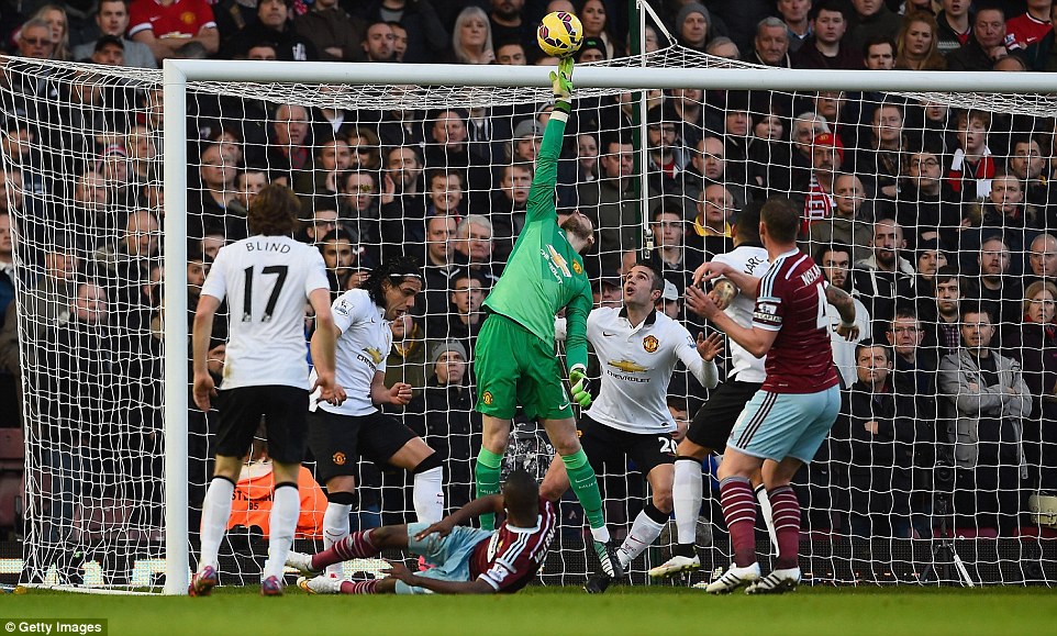 داوید دخیا|وستهام 1 - 1 منچستر یونایتد / لیگ جزیره