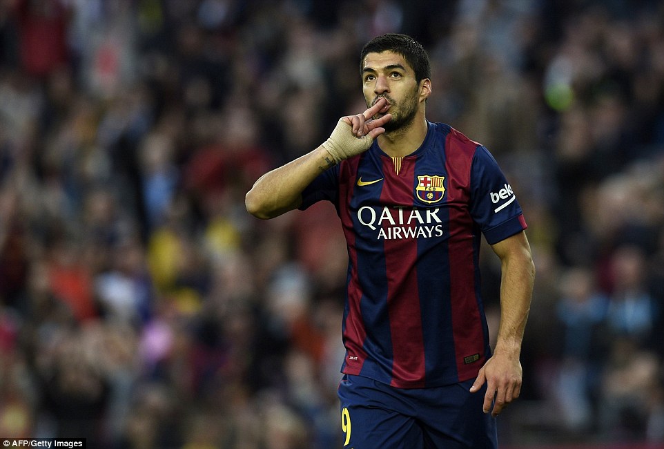 لوئیس سوارز|بارسلونا 6 - 0 ختافه/ لالیگا