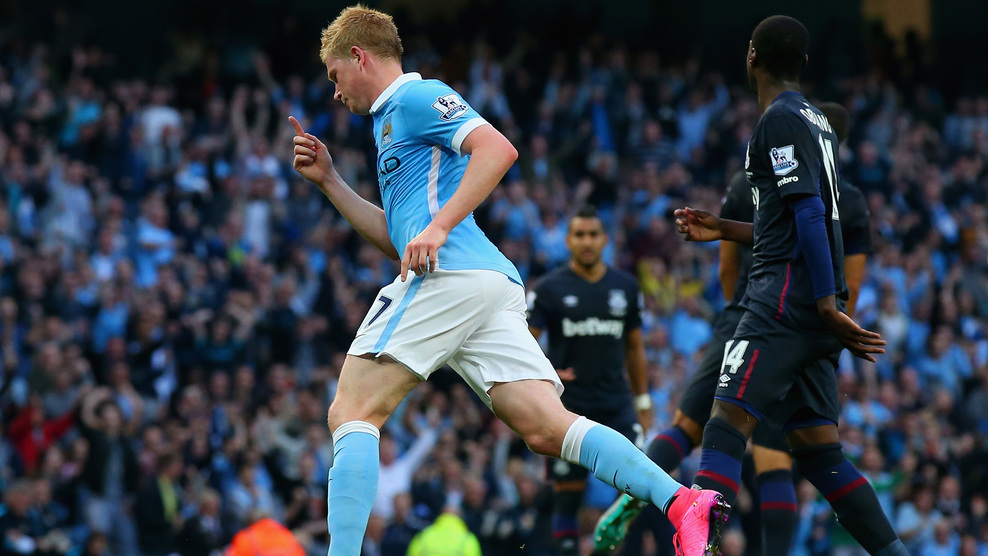 کوین دی بروین|منچستر سیتی 1 - 2 وستهام / لیگ جزیره