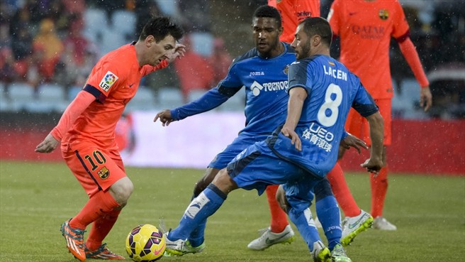 لیونل مسی|ختافه 0 - 0 بارسلونا / لالیگا