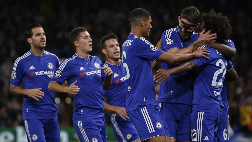 ویلیان|چلسی 4 - 0 مکابی تل آویو / لیگ قهرمانان