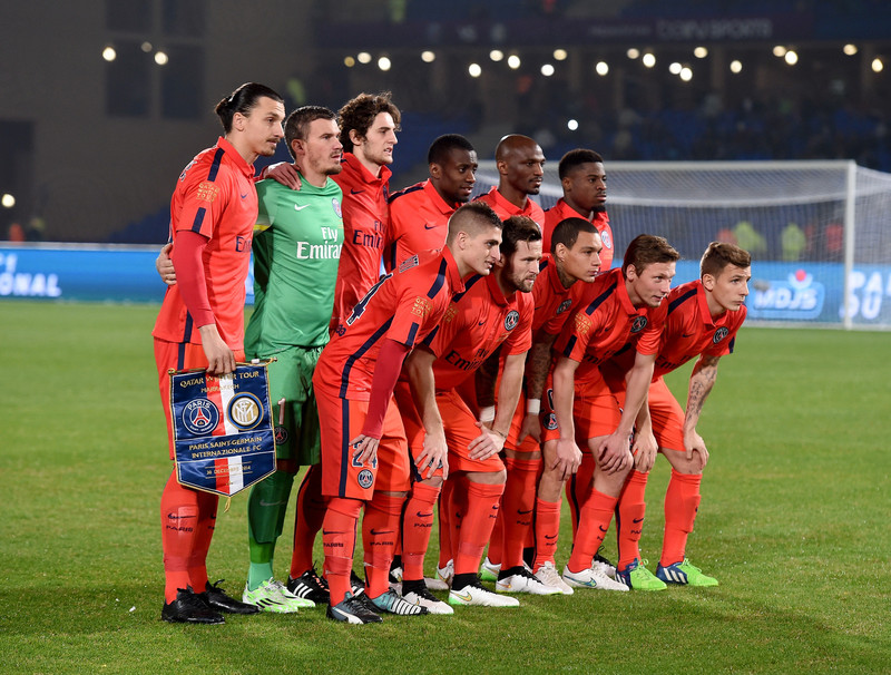 ترکیب پی اس جی|پاریس سن ژرمن 1 - 0 اینترمیلان / دیدار دوستانه